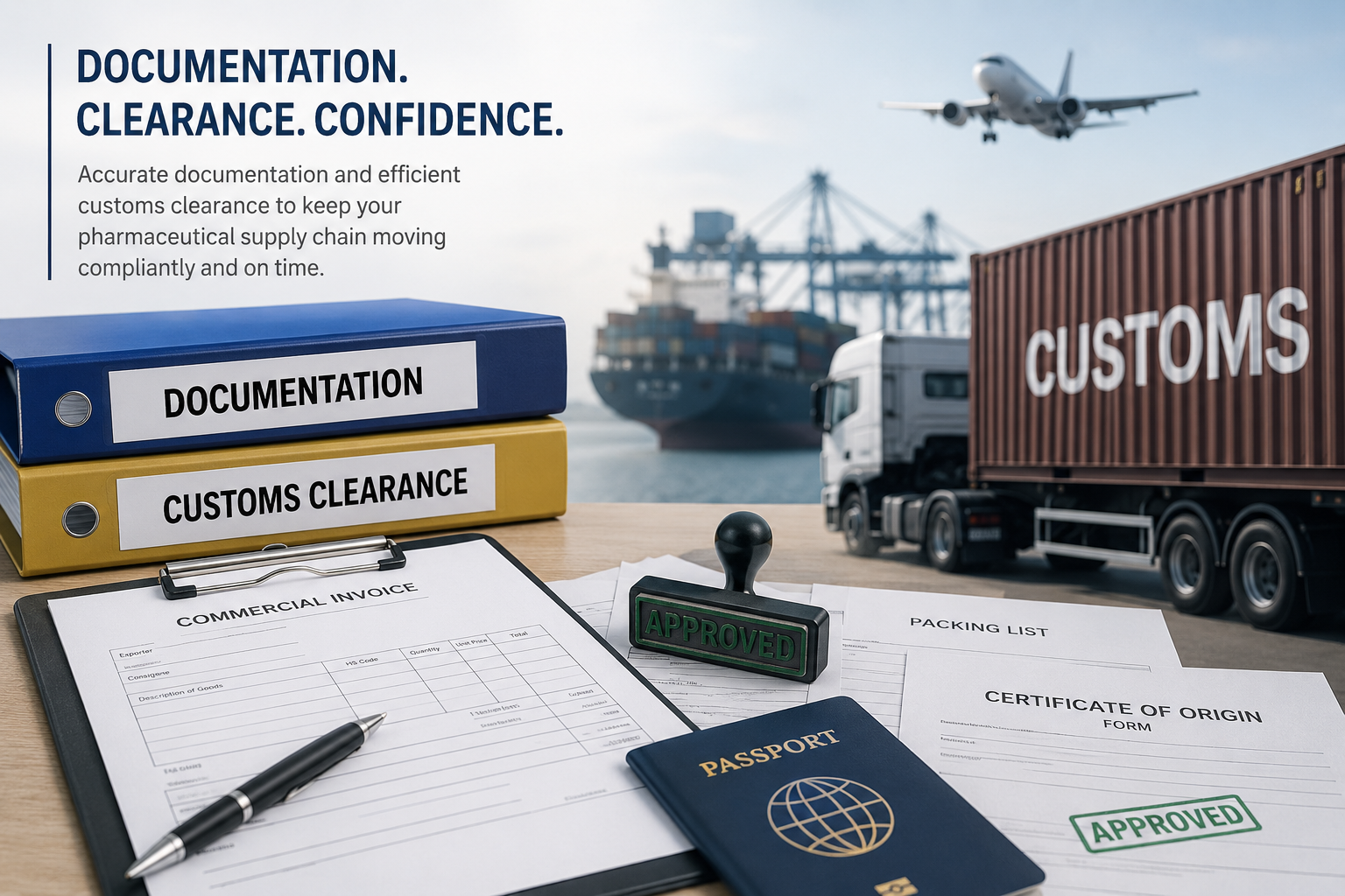 Customs and Documentation Clearance Image