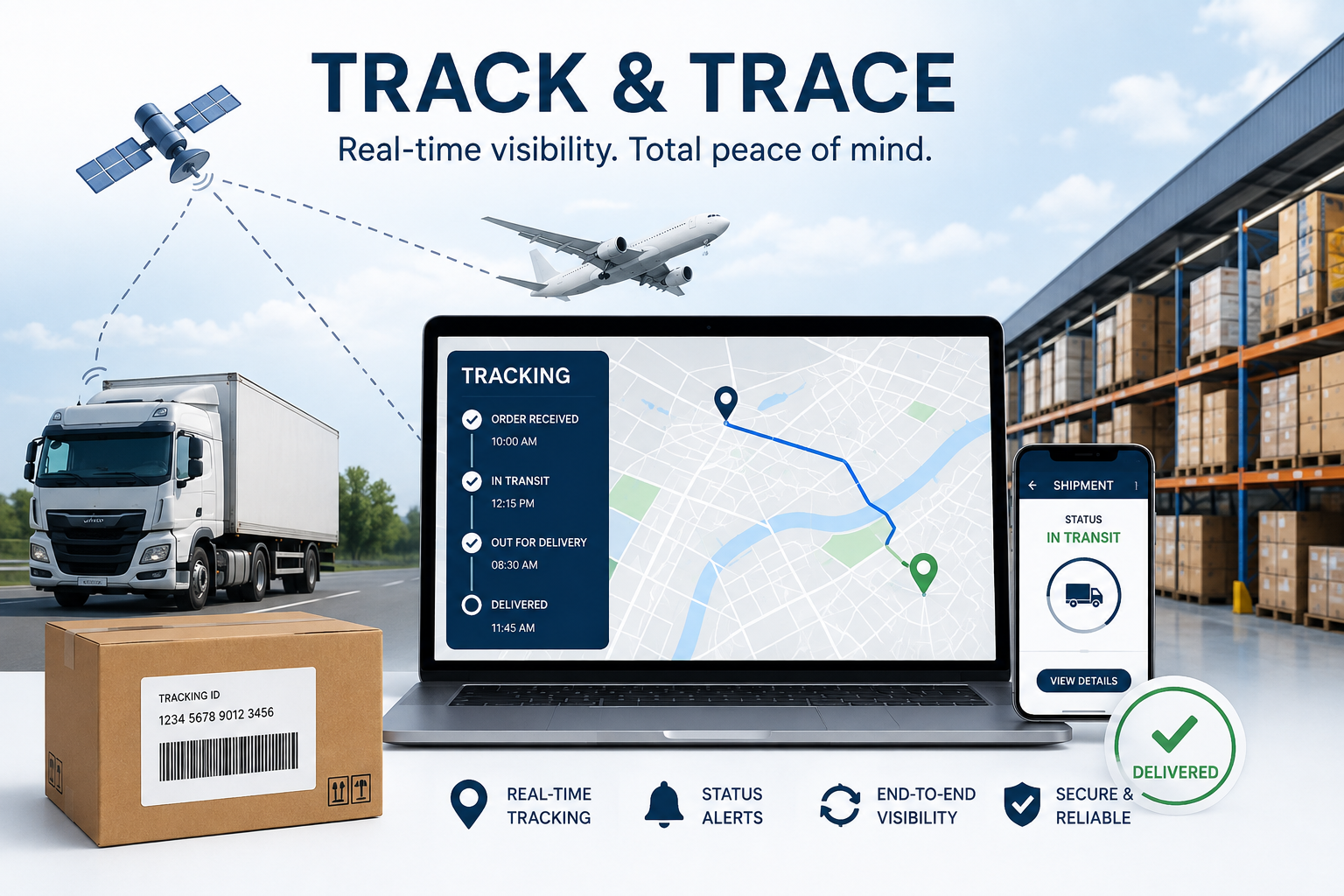Track and Trace Image for Website